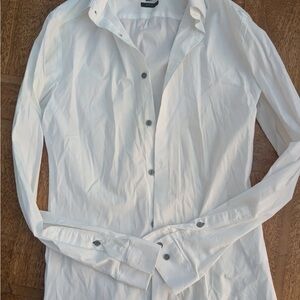 White "muscle fit" shirt